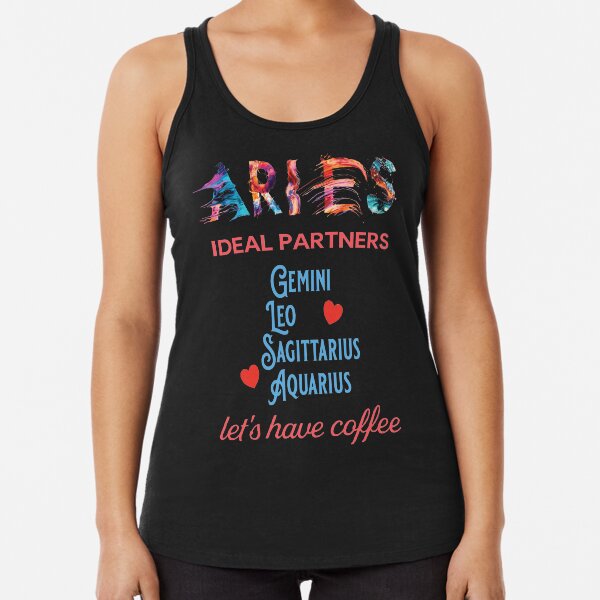 Aries Ideal Partners Racerback Tank Top