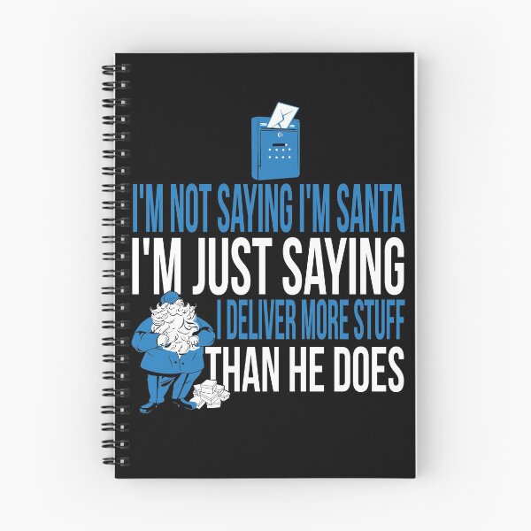Artikelvorschau, Lustige Weihnachtsgeschenke - Briefträger-Geschenk - Weihnachtsgeschenk-Ideen - ich sage nicht, dass ich Sankt bin - Postangestellter entworfen und verkauft von kntranhoang.