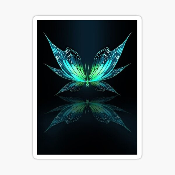 Butterfly design Sticker