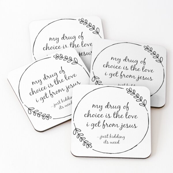 Item preview, My drug of choice is Jesus's love designed and sold by herizon.
