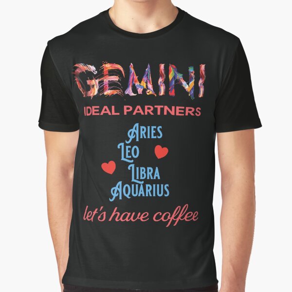 Gemini Ideal Partners Graphic T-Shirt