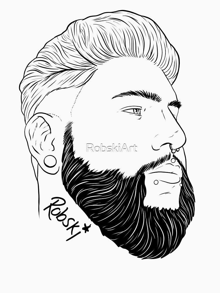 ColorKeys - Black Lines by RobskiArt