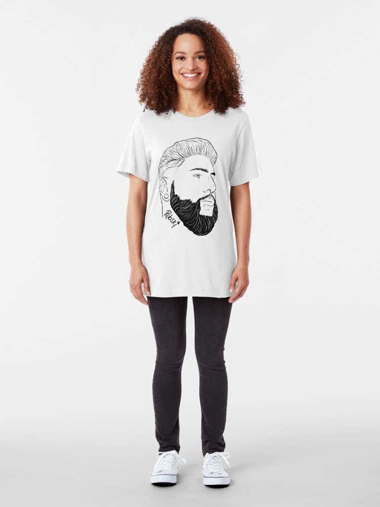 Alternate view of ColorKeys - Black Lines Slim Fit T-Shirt