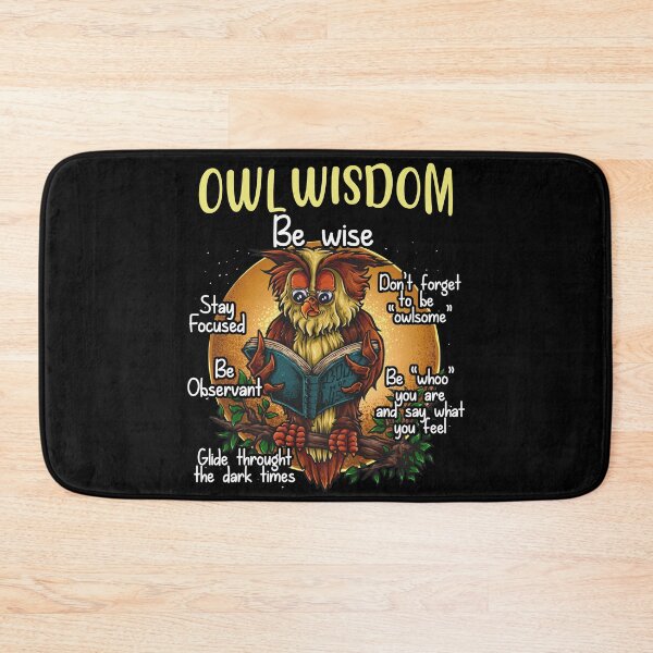 Item preview, Funny Owl Lover Gift - Animal Wisdom - Bookworm Gift - Wise Owl Reading designed and sold by kntranhoang.