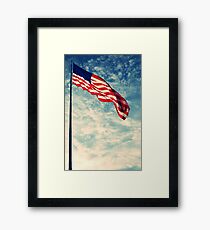 American Flag Framed Print