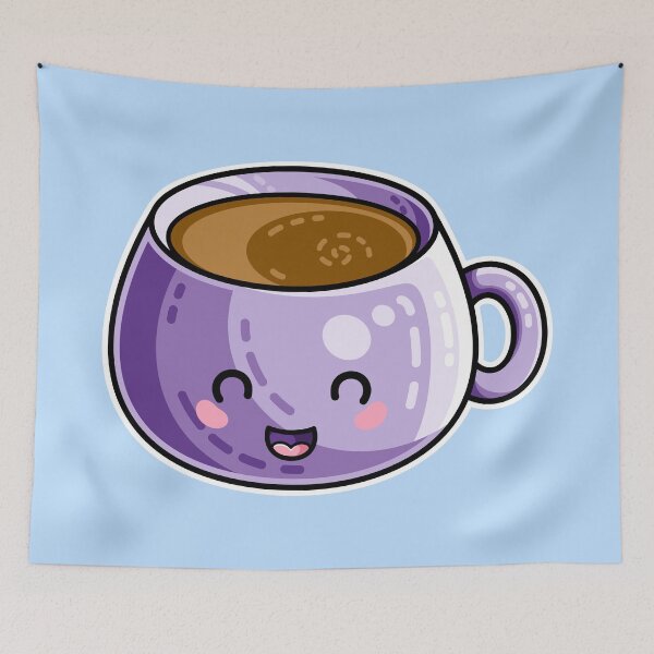 Item preview, Kawaii Cute Coffee designed and sold by Flaming Imp.