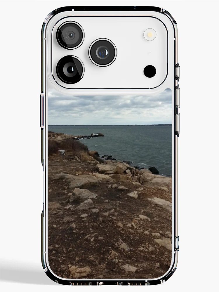 Thumbnail 1 of 5, iPhone Case, Bluff Point Rocks designed and sold by SHELLYP.