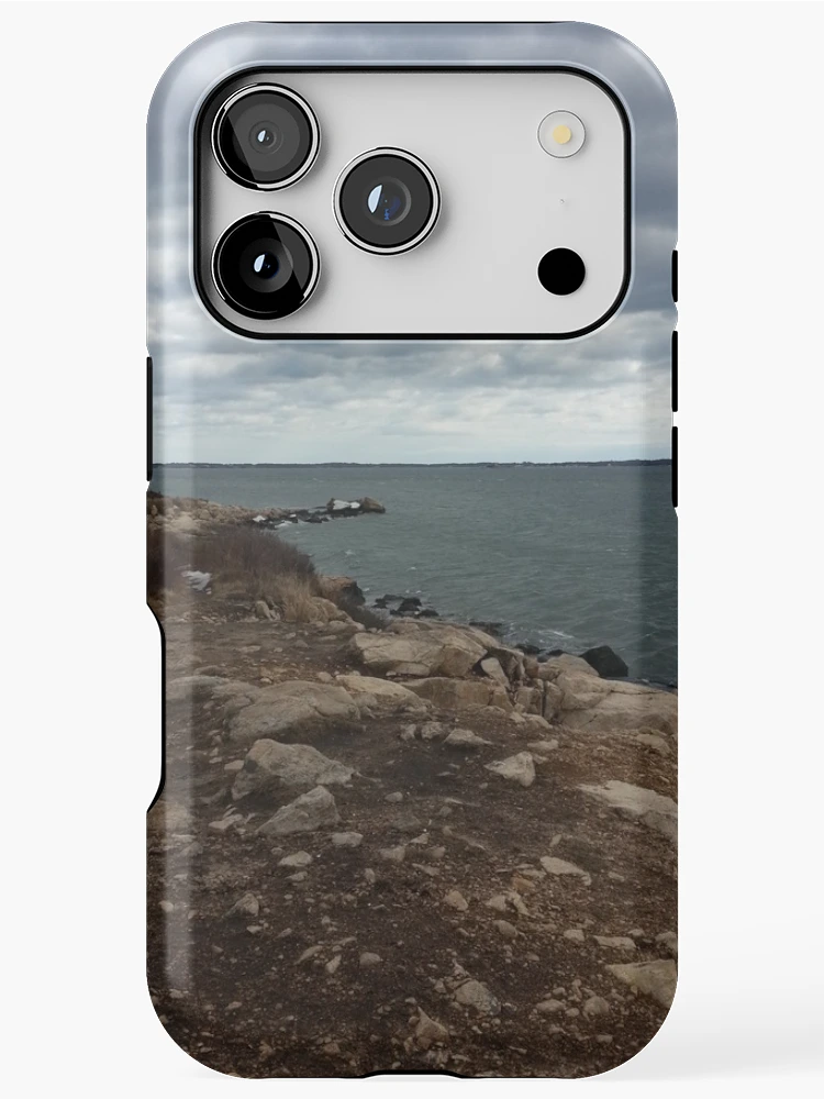Thumbnail 1 of 4, iPhone Case, Bluff Point Rocks designed and sold by SHELLYP.