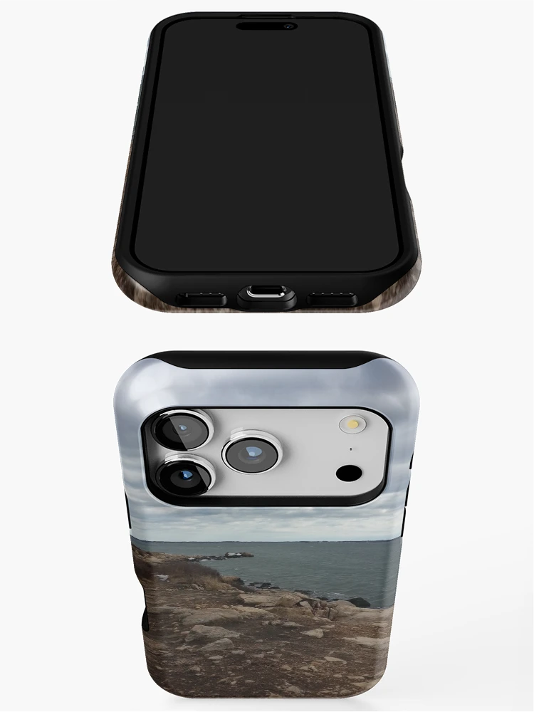 Thumbnail 3 of 4, iPhone Case, Bluff Point Rocks designed and sold by SHELLYP.