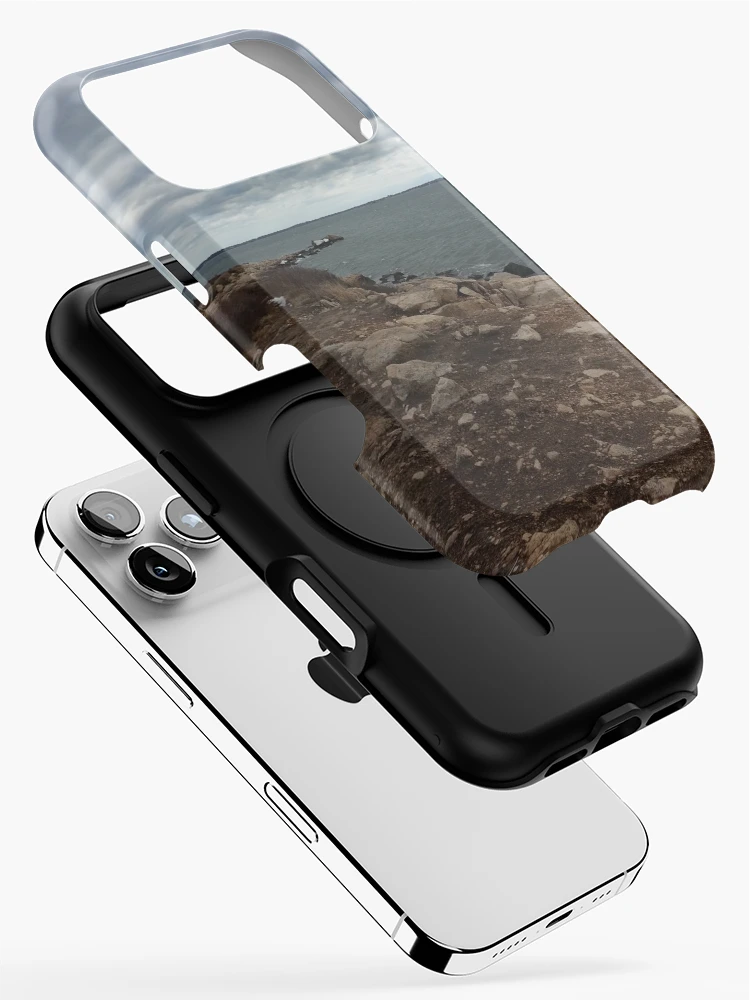 Thumbnail 2 of 4, iPhone Case, Bluff Point Rocks designed and sold by SHELLYP.
