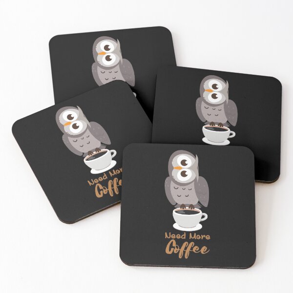 Item preview, Funny OWL holding coffee mug & needs more designed and sold by Lighvision.