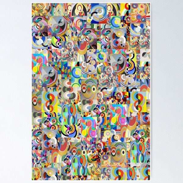 Item preview, Robert Delaunay designed and sold by Montage-Madness.