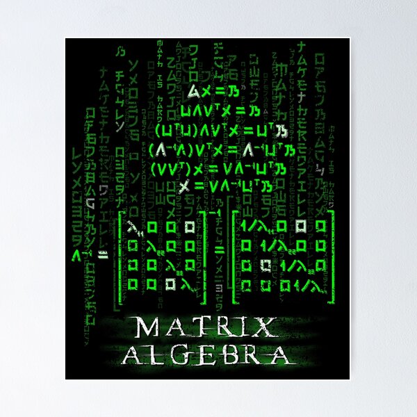 Artikel-Vorschau von Matrixalgebra, designt und verkauft von kg07.