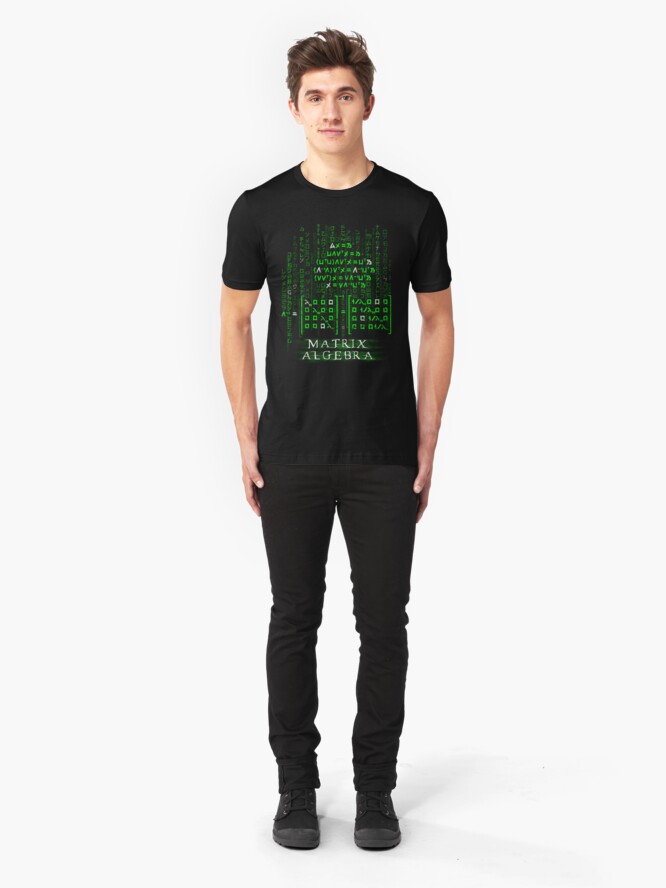 Alternate view of Matrix Algebra Slim Fit T-Shirt