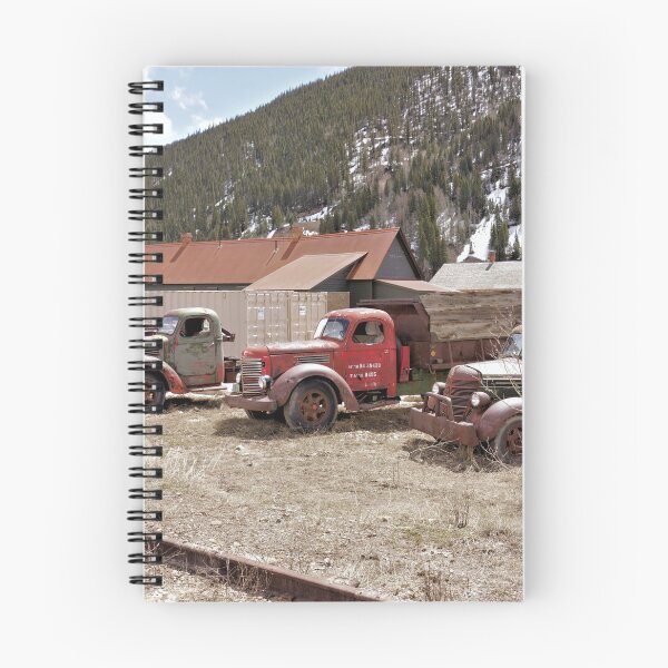 Item preview, Old Ritired Rusting Work Trucks 1 - Silverton Colorado designed and sold by jtrommer.