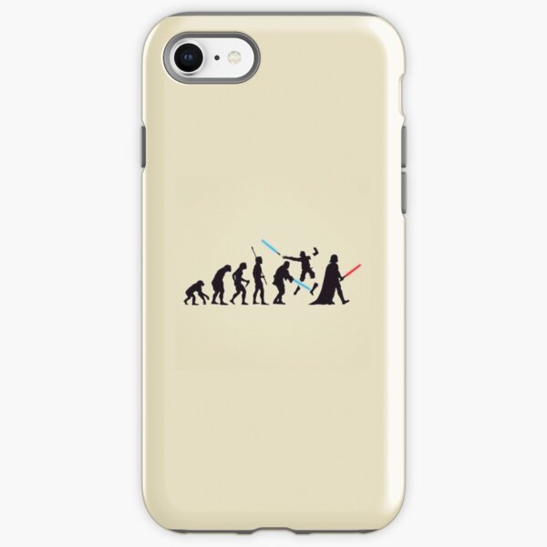 Human Evolution Star Wars iPhone Tough Case