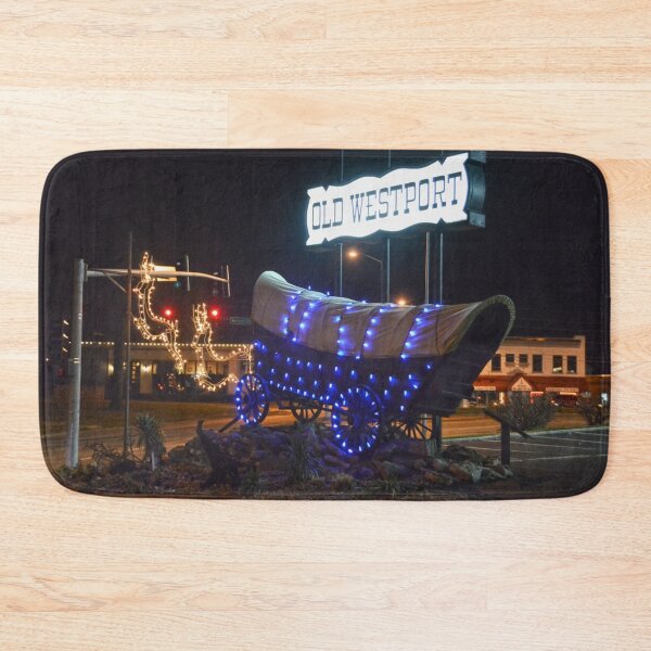 Item preview, Westport, Missouri, Covered Wagon Holiday Lights designed and sold by Catherine Sherman.