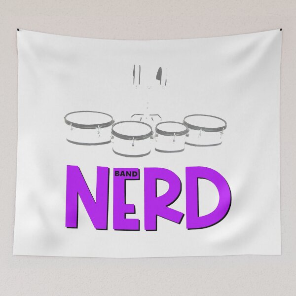 Item preview, Band Nerd - Quads/Tenors designed and sold by BandMomDesigns.