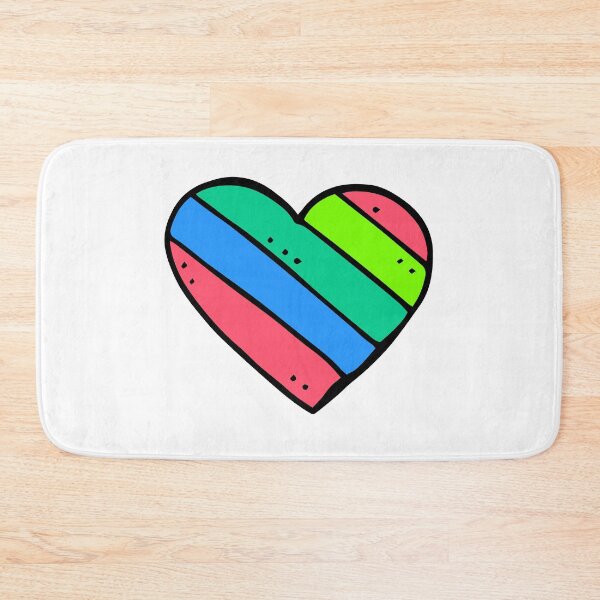 Item preview, Multicolor Heart designed and sold by MonVerSer.