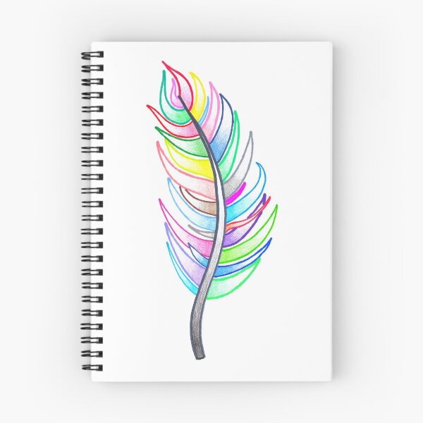Item preview, Rainbow Feather designed and sold by Calen  Picard-Carroll.