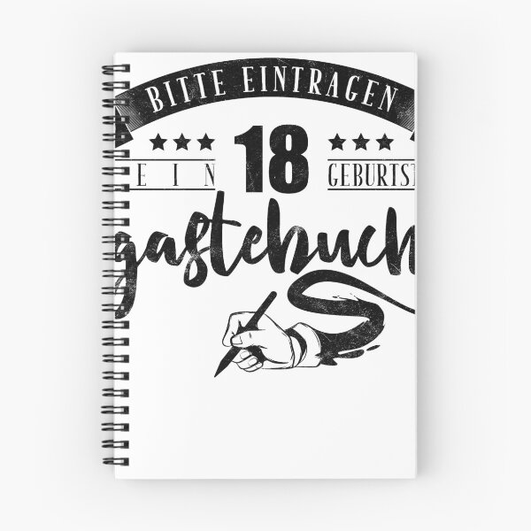 Item preview, 18 Birthday Guestbook To Sign designed and sold by alexngn.