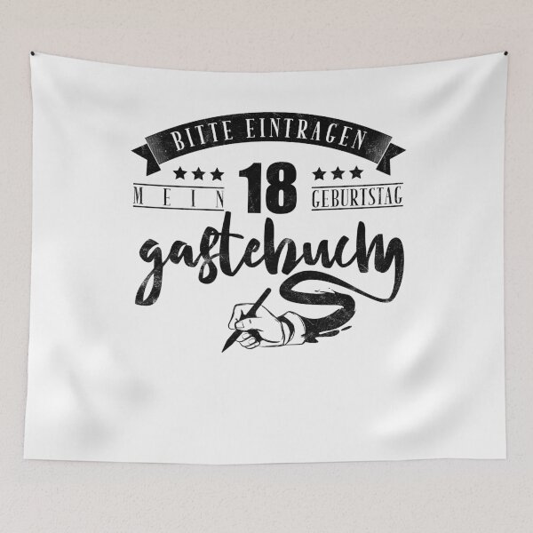 Item preview, 18 Birthday Guestbook To Sign designed and sold by alexngn.