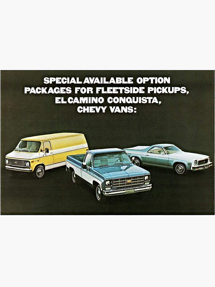 Chevrolet Truck Bonanza Program Models advertisement 1977 by liesjes