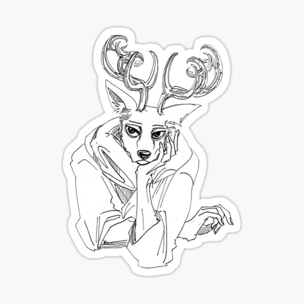 Beastars louis Sticker