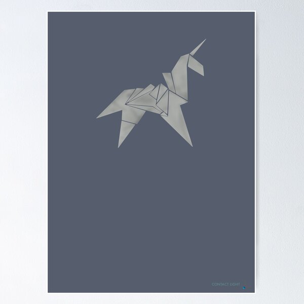 Item preview, ORIGAMI UNICORN designed and sold by CONTACT LIGHT.
