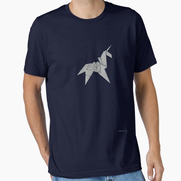 ORIGAMI UNICORN Essential T-Shirt