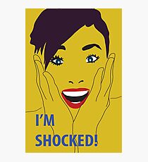 Shocked Photographic Print