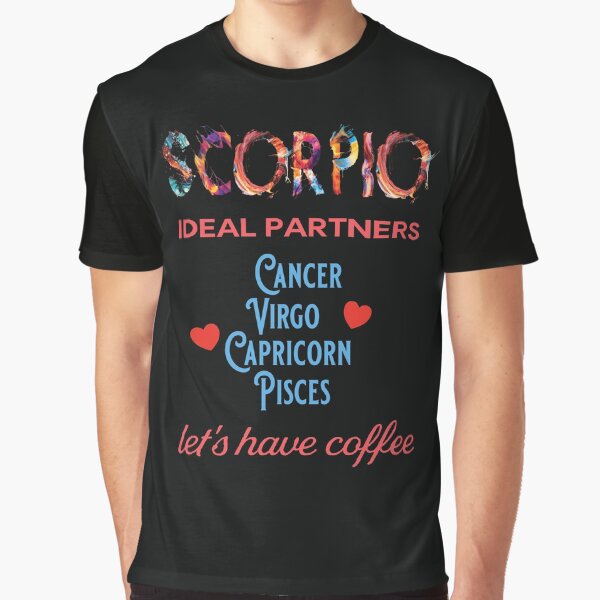 Scorpio Ideal Partners Graphic T-Shirt