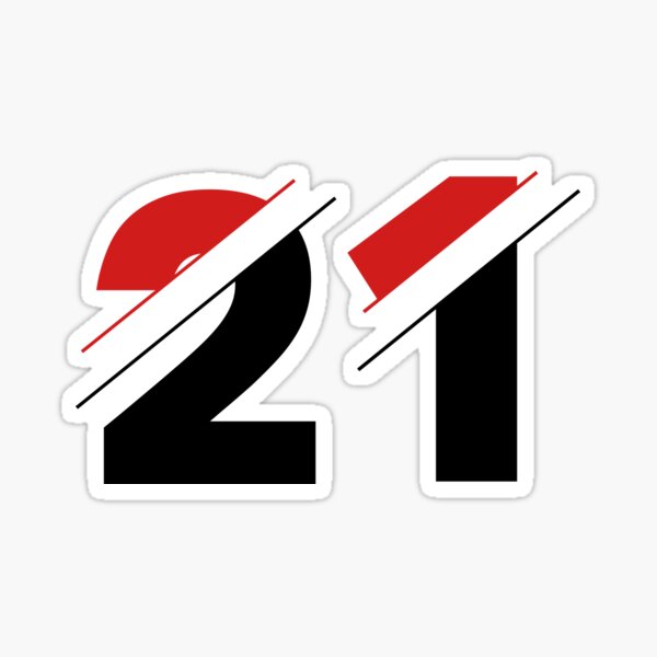 Item preview, Twenty-one is my lucky number designed and sold by Urosek.