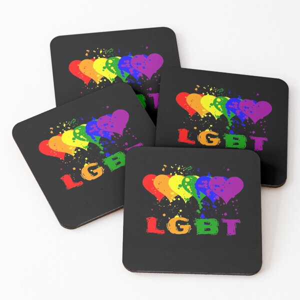 Item preview, LGBT Colorful Heart Symbol Lesbian Gay Bi Gift designed and sold by Weilichesmag.