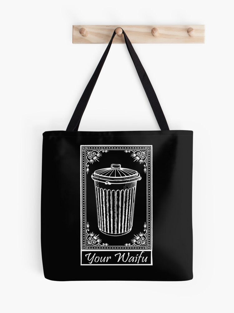 Your Waifu Is Trash Fancy Framed Trash Can Anime iPhone Case for