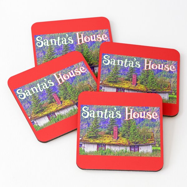 Item preview, The house of Santa Claus; designed and sold by StickerApe.