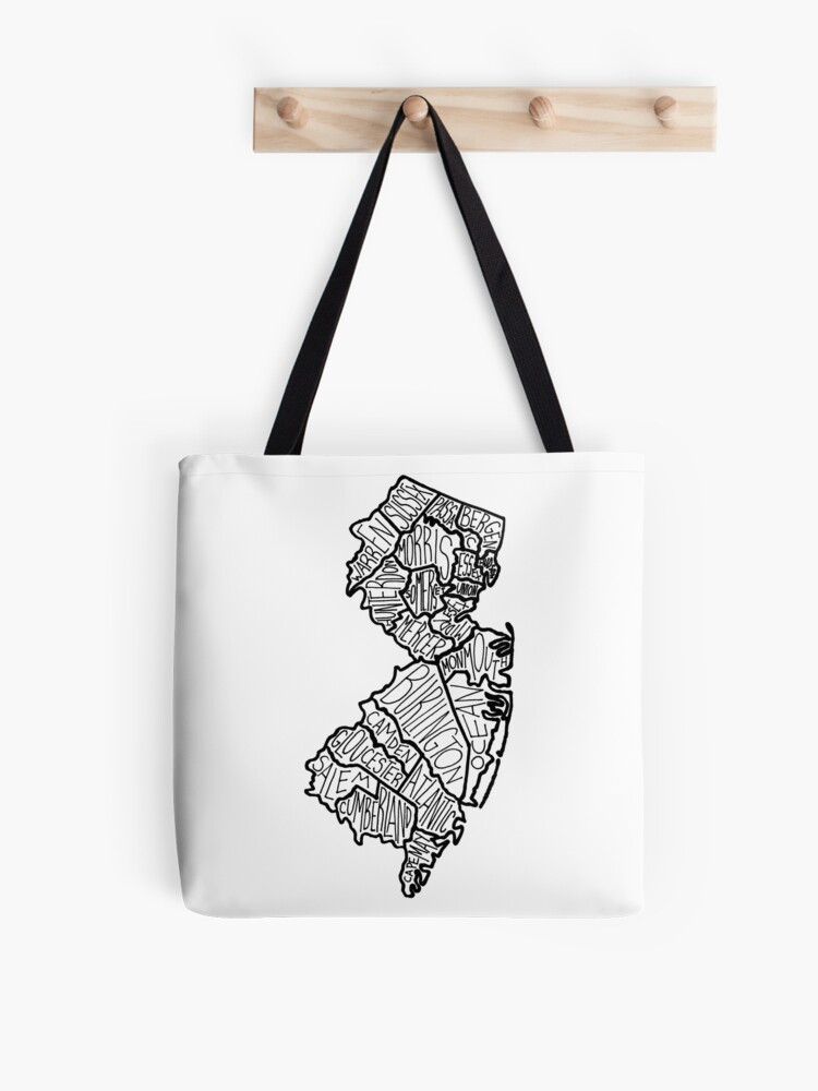 Tote: New Jersey Map – Kanibal & Co.