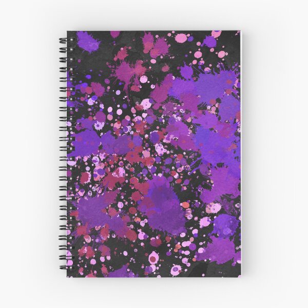 Item preview, Purple And Blue Color Splash Design designed and sold by MclaughlinGifts.