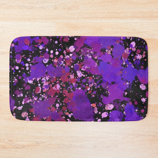 Item preview, Purple And Blue Color Splash Design designed and sold by MclaughlinGifts.