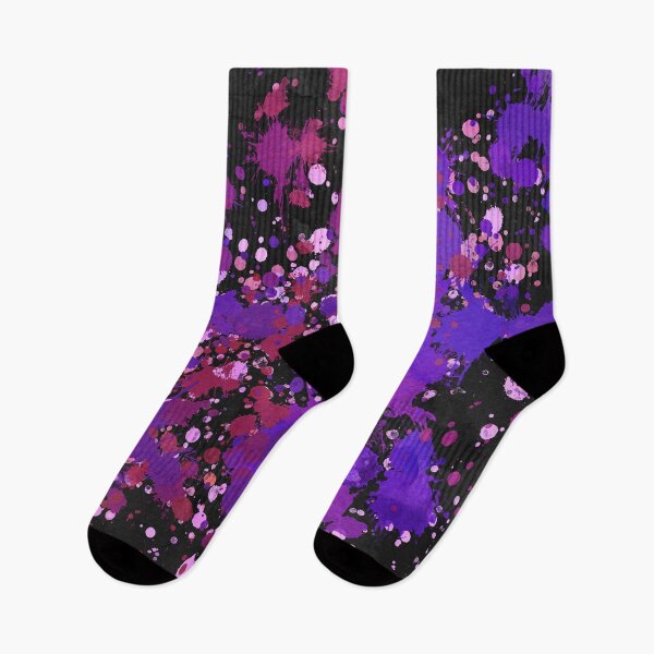 Item preview, Purple And Blue Color Splash Design designed and sold by MclaughlinGifts.