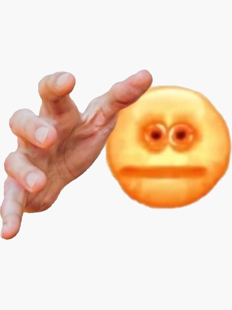 Cursed Emoji Vibe Check Hand Transparent