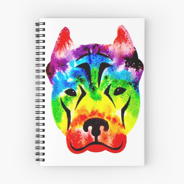 Item preview, Rainbow Pit Bull designed and sold by PaintedbyCarol.