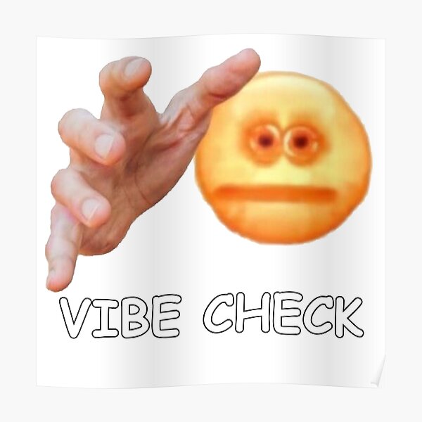 vibe check meme hands