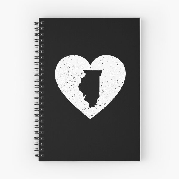 Artikelvorschau, Illinois-Herz entworfen und verkauft von Vanover Designs.