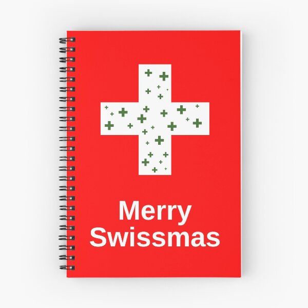 Item preview, Merry Swissmas Divertidos saludos navideños y navideños para los suizos y los fanáticos de Suiza designed and sold by kierkegaard.