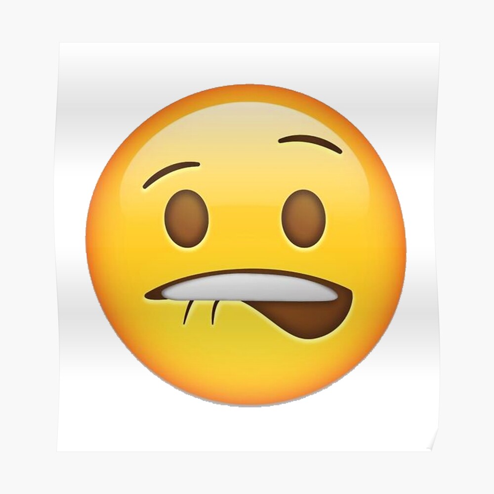 Lip Biting Emoji Png - Hare Wallpaper