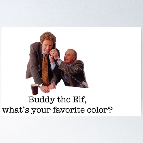 What's Your Favorite Color - Buddy Elf © GraphicLoveShop - Elf