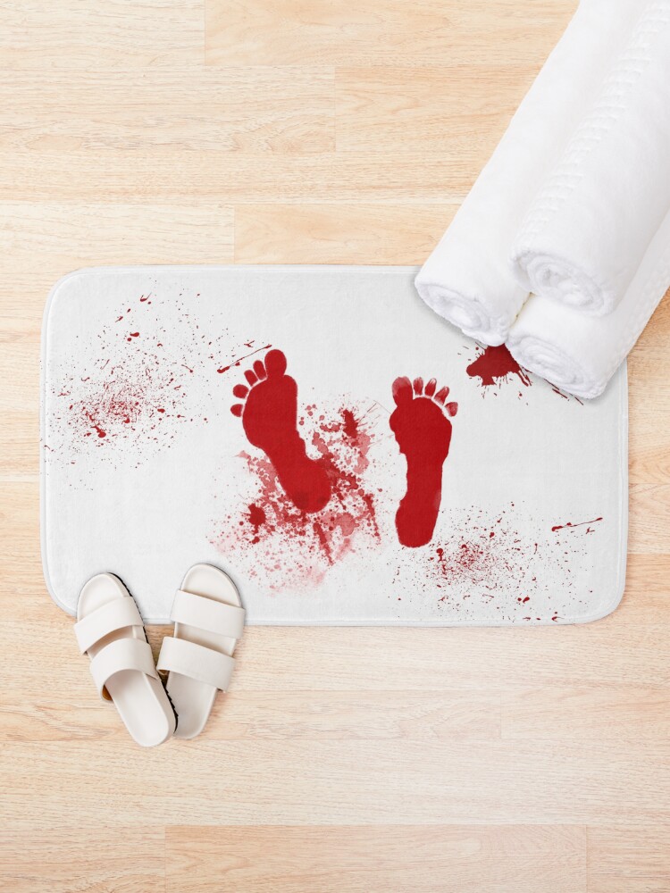 Alternate view of Psycho Bath Mat Alfred Hitchcock Bath Mat