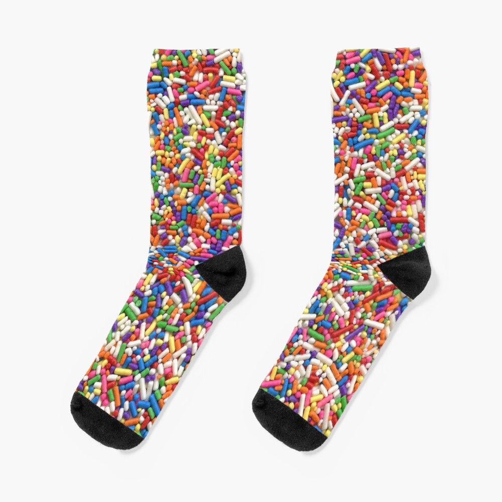 Rainbow Sprinkles Socks