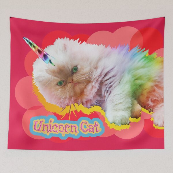 Item preview, Rainbow Unicorn Cat (Photo and design by ACCI)  designed and sold by VanyssaGraphics.